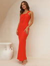 Cocolii robe demoiselle d'honneur satin trapèze bustier sans manches femme élégant doux invité mariage