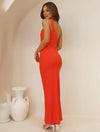 Cocolii robe demoiselle d'honneur satin trapèze bustier sans manches femme élégant doux invité mariage