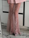 Cocolii longue jupe en dentelle tulle sirene femme bohème élégant vintage décontracté