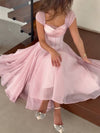 Cocolii longue robe de soirée pour mariage robe patineuse cross tulle col bateau sans manches élégant cérémonie anniversaire