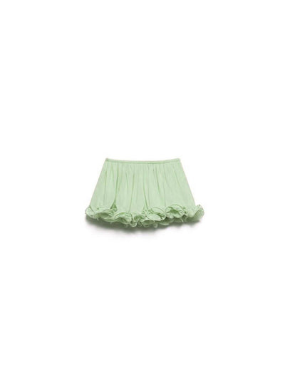 Cocolii robe mousseline tulle ensemble avec courte jupe licou à volantée fluide sans manches hauts femme élégant décontracté